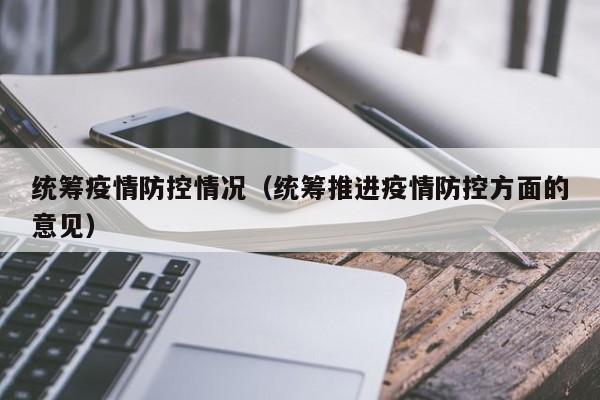 统筹疫情防控情况（统筹推进疫情防控方面的意见）
