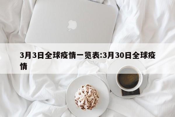 3月3日全球疫情一览表:3月30日全球疫情